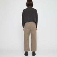 Signature Relaxed Mockneck - Yak Edition - Charcoal