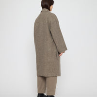 Blazer Wrap Coat - FW26 - Herringbone Taupe