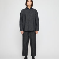 Unisex Dolman Shirt - Soft Denim Edition - FW26 - Black