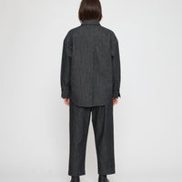 Unisex Dolman Shirt - Soft Denim Edition - FW26 - Black