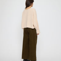 Oversized V-Neck Sweater - FW26 - Off-White