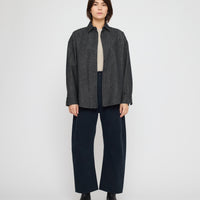 Unisex Dolman Shirt - Soft Denim Edition - FW26 - Black