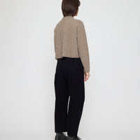 Signature Relaxed Mockneck - Yak Edition - Taupe
