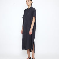 Linen Shirtdress - SS25 - Charcoal Blue