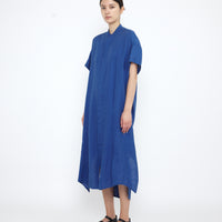 Linen Shirtdress - SS25 - Cobalt