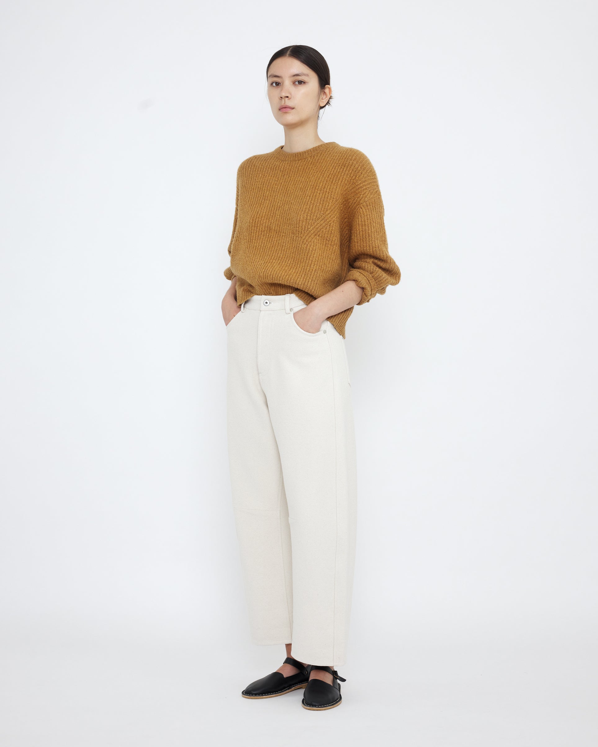 Signature Poet Sleeves Sweater - Caramel – 7115 by Szeki