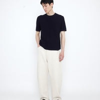 Fine Knit Crewneck - SS25 - Navy