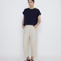 Signature Cropped Tee - Cotton Edition - Navy