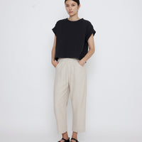 Signature Cropped Tee - Cotton Edition - Black