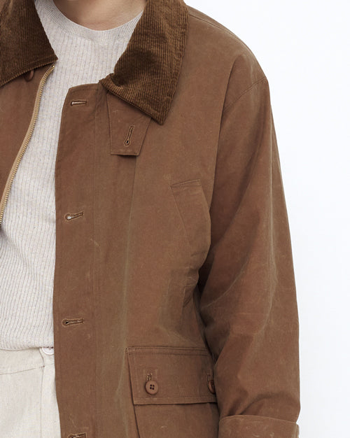 Hunting Short Coat - SS25 - Caramel – 7115 by Szeki
