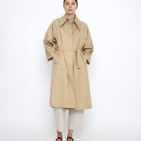 Spring Overcoat - SS25 - Tan Beige