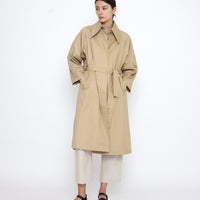 Spring Overcoat - SS25 - Tan Beige