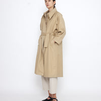 Spring Overcoat - SS25 - Tan Beige
