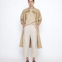 Spring Overcoat - SS25 - Tan Beige