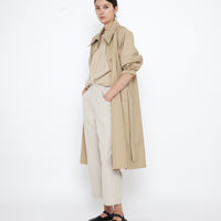 Spring Overcoat - SS25 - Tan Beige