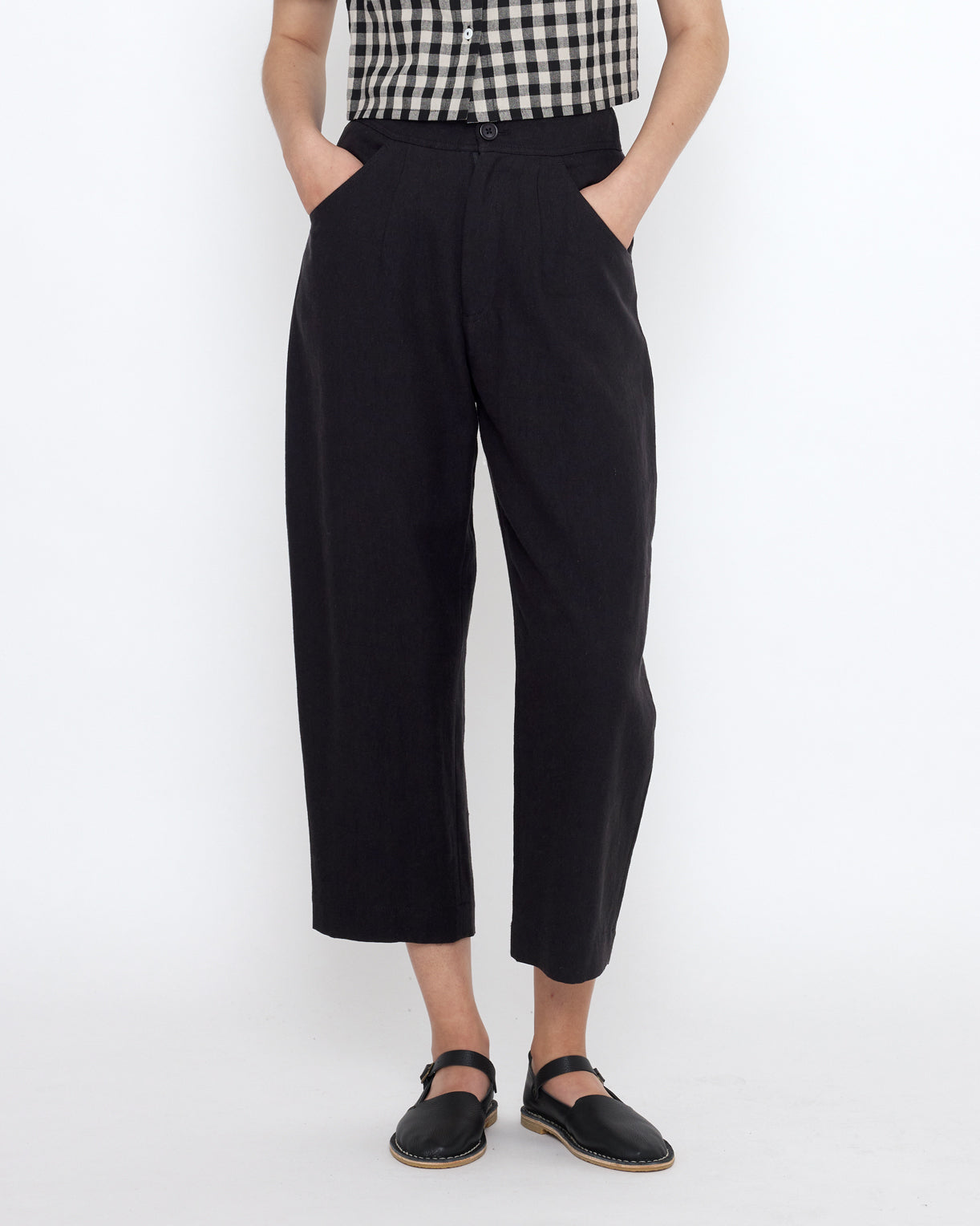 Signature Curve Legged Trouser - Spring Edition - Black – 7115 by