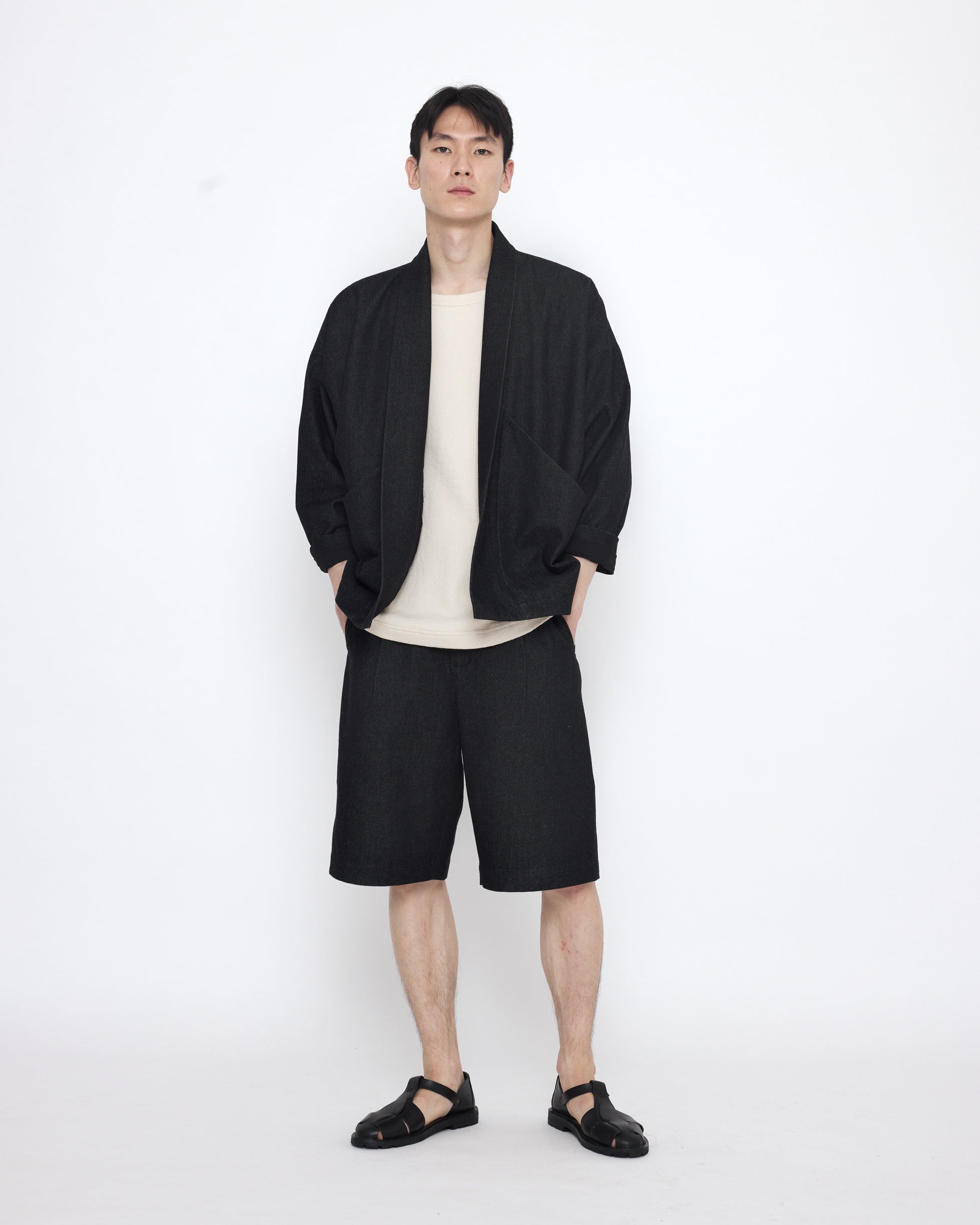 Signature Sumo Jacket - Soft Denim Edition - Faded Black – 7115 by