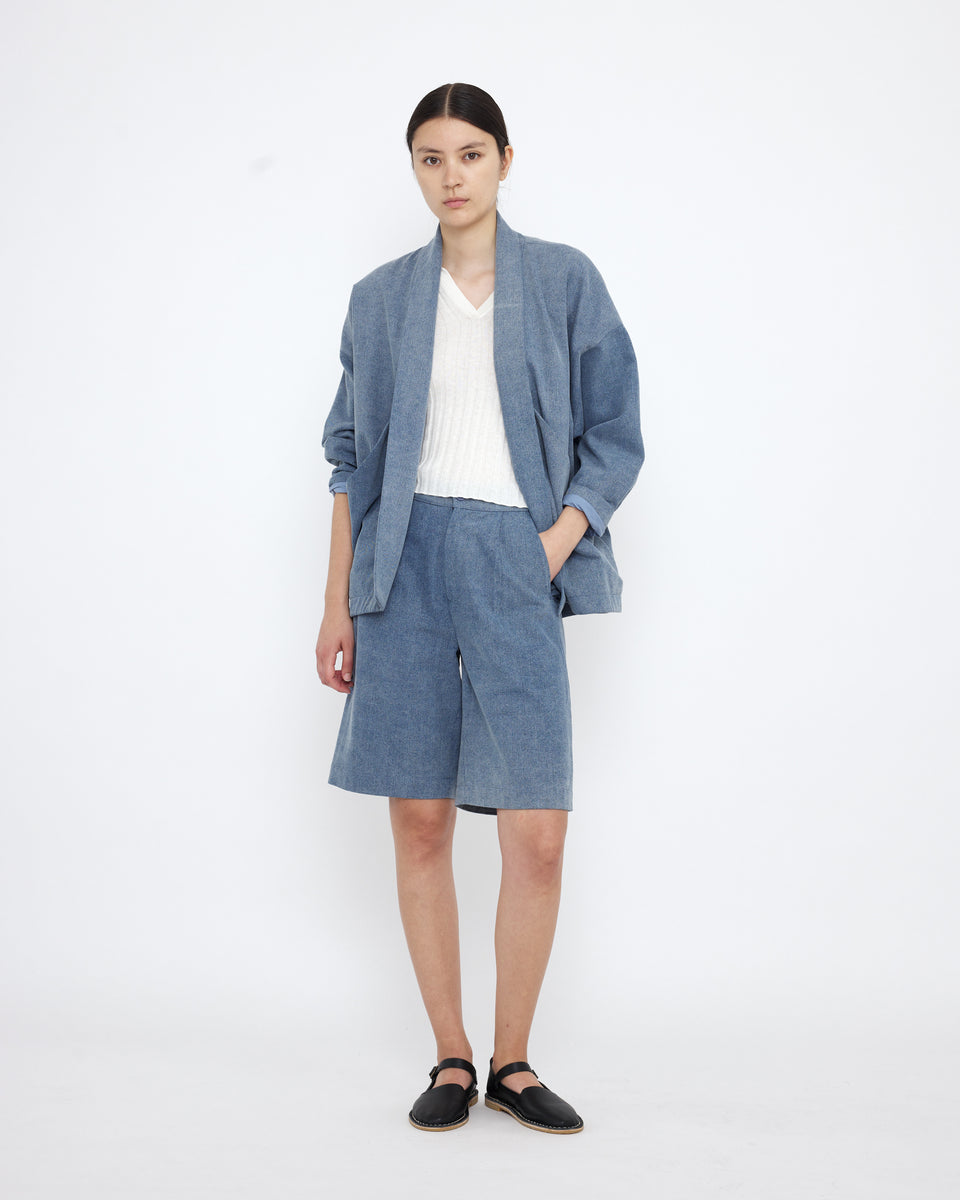 Signature Sumo Jacket - Soft Denim Edition - Faded Blue – 7115 by