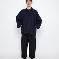 Pockets Short Coat - SS25 - Navy