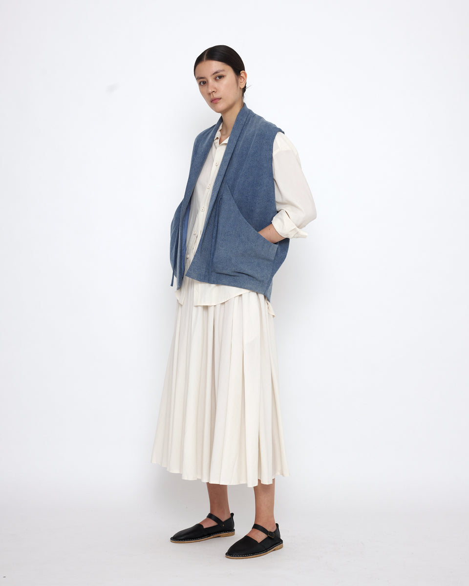 Sumo Vest - SS25 - Faded Blue – 7115 by Szeki