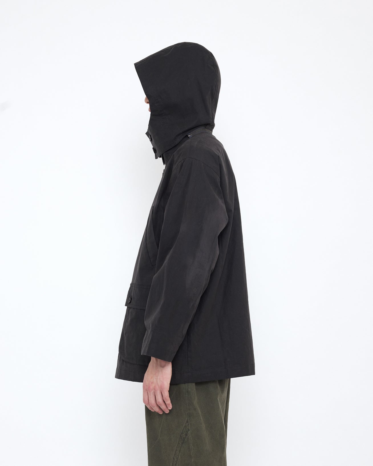 Hunting Short Coat - SS25 - Charcoal – 7115 by Szeki