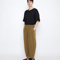 Elastic Lantern Trouser - SS25 - Faded Caramel