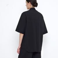 Double Pocket Shirt - SS25 - Textured Black