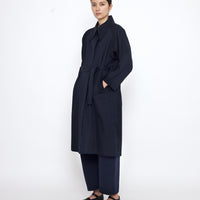 Spring Overcoat - SS25 - Navy