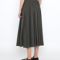 Soft Prairie Skirt - SS25 - Pewter Green