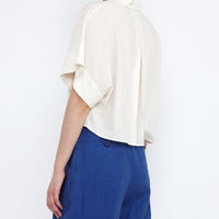 Mandarin Top - SS25 - Antique White
