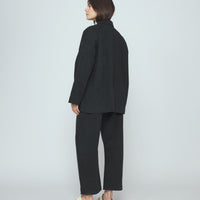 Oversized Blazer - SS26 - Charcoal Black