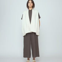 Mandarin Jumpsuit - SS26 - Deep Olive