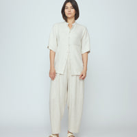 Panel Pocket Shortsleeves - SS26 - Oatmeal