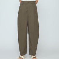 Papery Lantern Trouser - SS26 - Olive