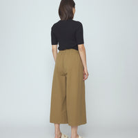 Elastic Culotte - SS26 - Tan Brown