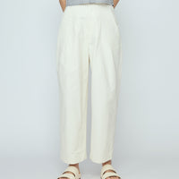 Spring Pleated Trouser - SS26 - Off-White