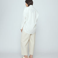 Signature Cocoon Dress Shirt - Off-White