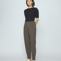 Signature Elastic Pull-Up Trouser - Classic Edition - Olive