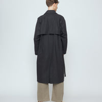 Spring Trench Overcoat - Waxed Edition - SS26 - Charcoal