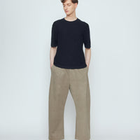 Fine Knit Tee - SS26 - Speckle Black