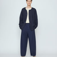 Lantern Shirt Jacket - SS26 - Navy Black