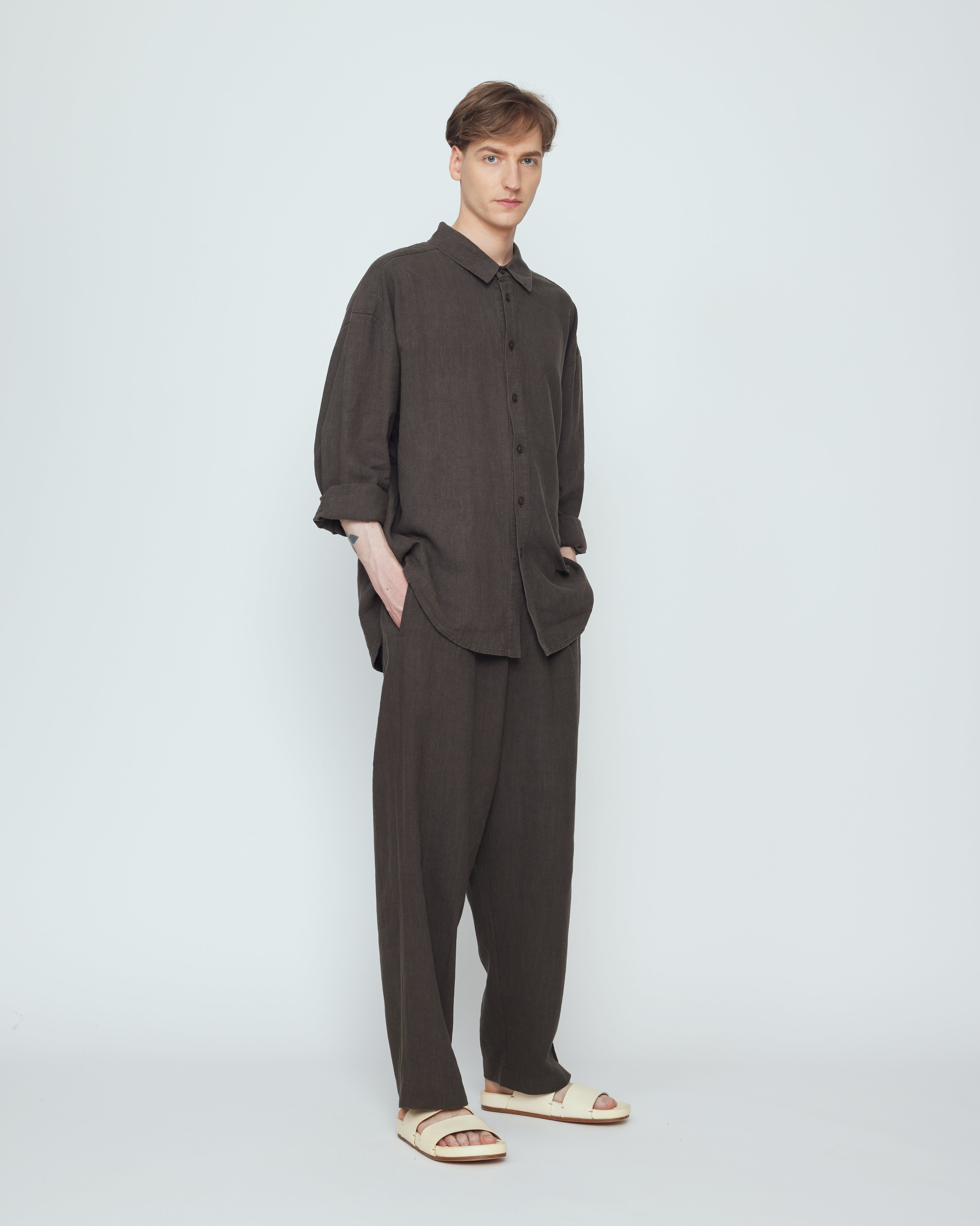 Unisex Dolman Shirt - SS26 - Olive Gray – 7115 by Szeki