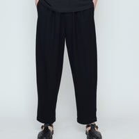 Signature Elastic Pull-Up Trouser - Classic Edition - Black