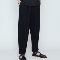Signature Elastic Pull-Up Trouser - Classic Edition - Black