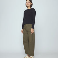 Ribbed Long Sleeves - SS26 - Black