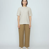 Fine Knit Tee - SS26 - Speckle Beige
