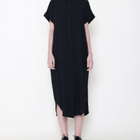 Signature Maxi Shirtdress - Black