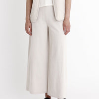 Signature Wide-Legged Trouser - Canvas Edition - Oatmeal