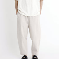 Signature Elastic Pull-Up Trouser - Canvas Edition - Oatmeal