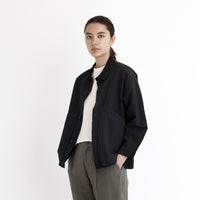 Signature Panel Pockets Shirt Jacket - Canvas Edition - Black
